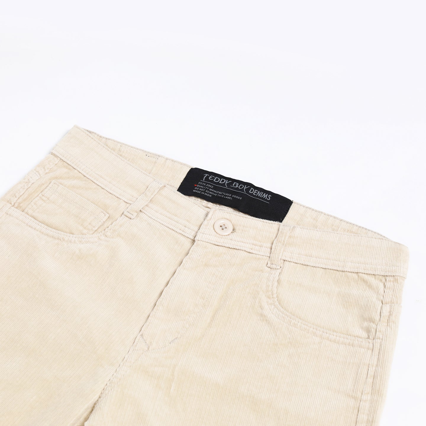 CANNOLI CREAM CORDUROY PANTS 4770-3
